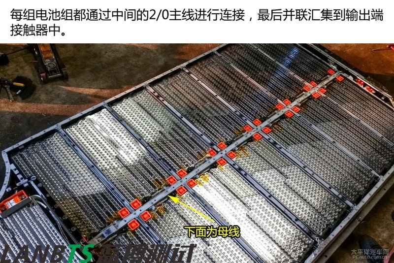 特斯拉電池板拆解:7000多節(jié)18650電池 密密麻麻